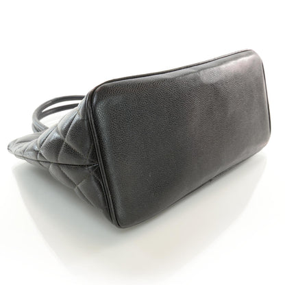 Chanel Caviar Medallion Tote Black 4 of 7