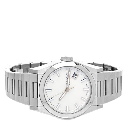 Gucci Stainless Steel Mother of Pearl 36mm Pantheon Quartz Watch 2 of 4