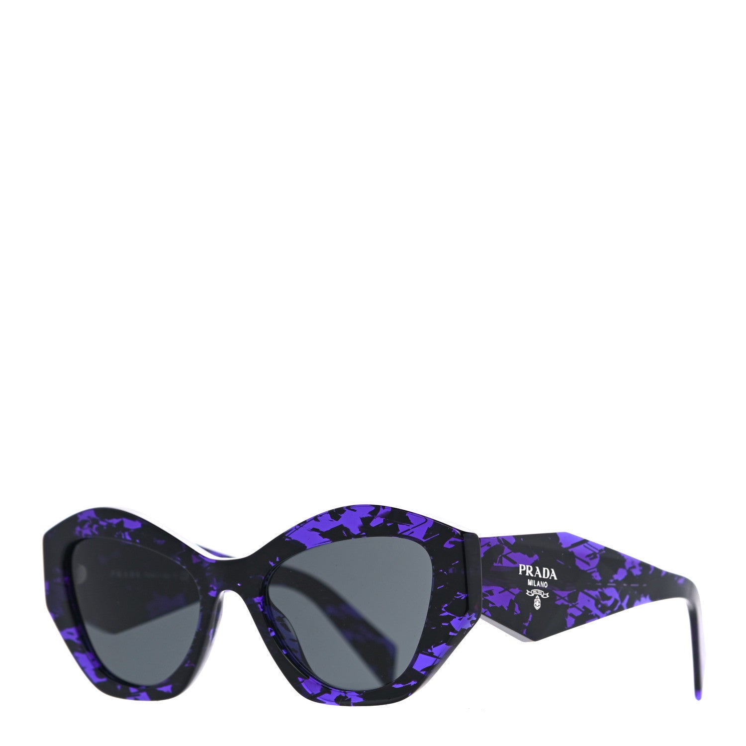 Prada Acetate Symbole Sunglasses SPR 07Y Purple 1 of 7