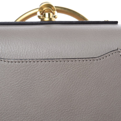 Chloe Calfskin Suede Small Nile Bracelet Bag Motty Grey 8 of 11