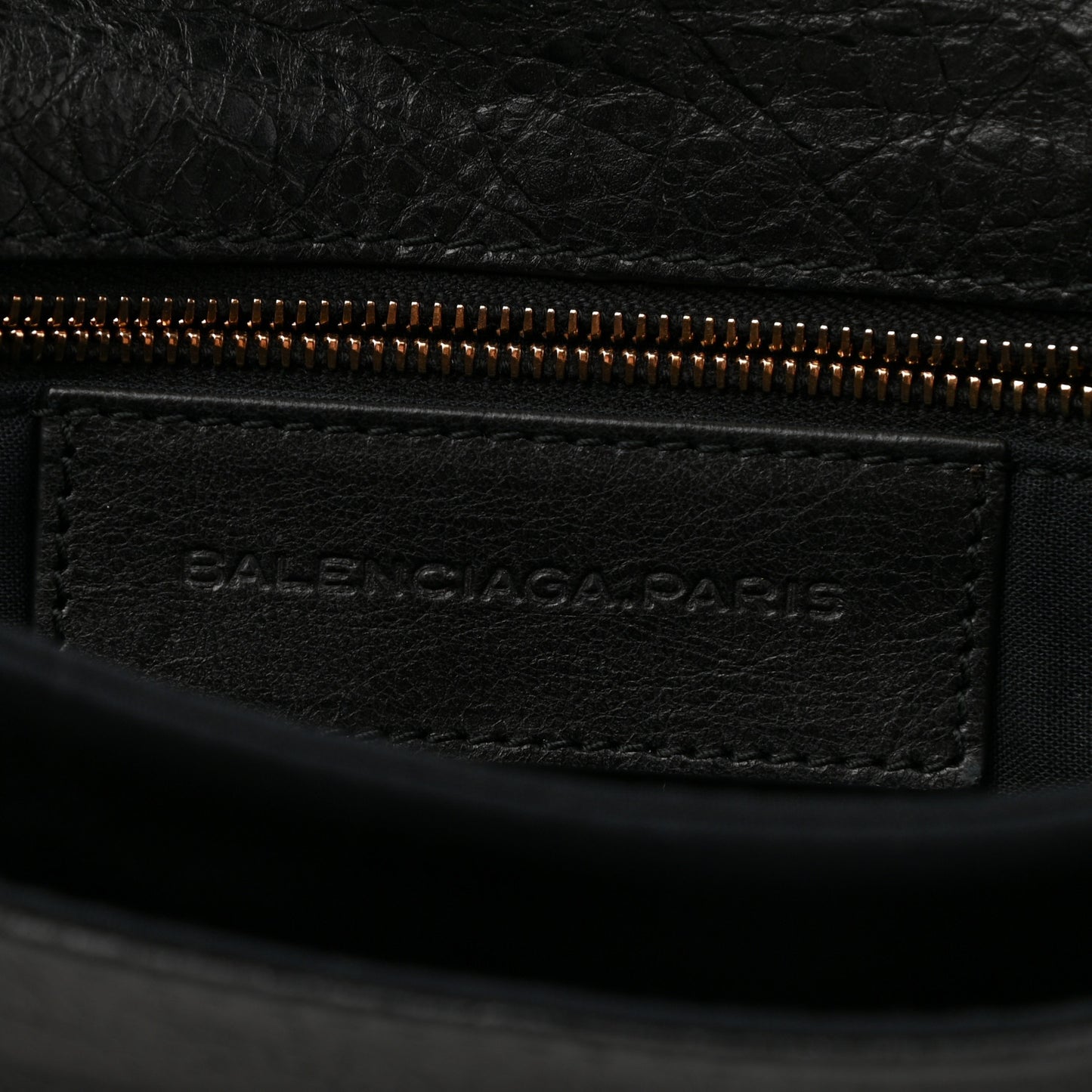 Agneau Giant 12 Rose Gold Hardware Envelope Clutch Black