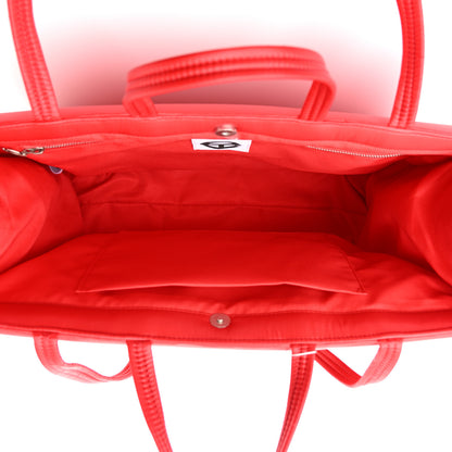 Telfar Nylon Large Puff Shopping Bag Red 5 of 9
