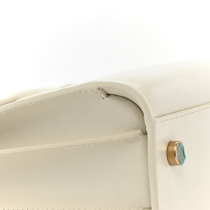 Saint Laurent Calfskin Baby Sac De Jour Dove White 13 of 15