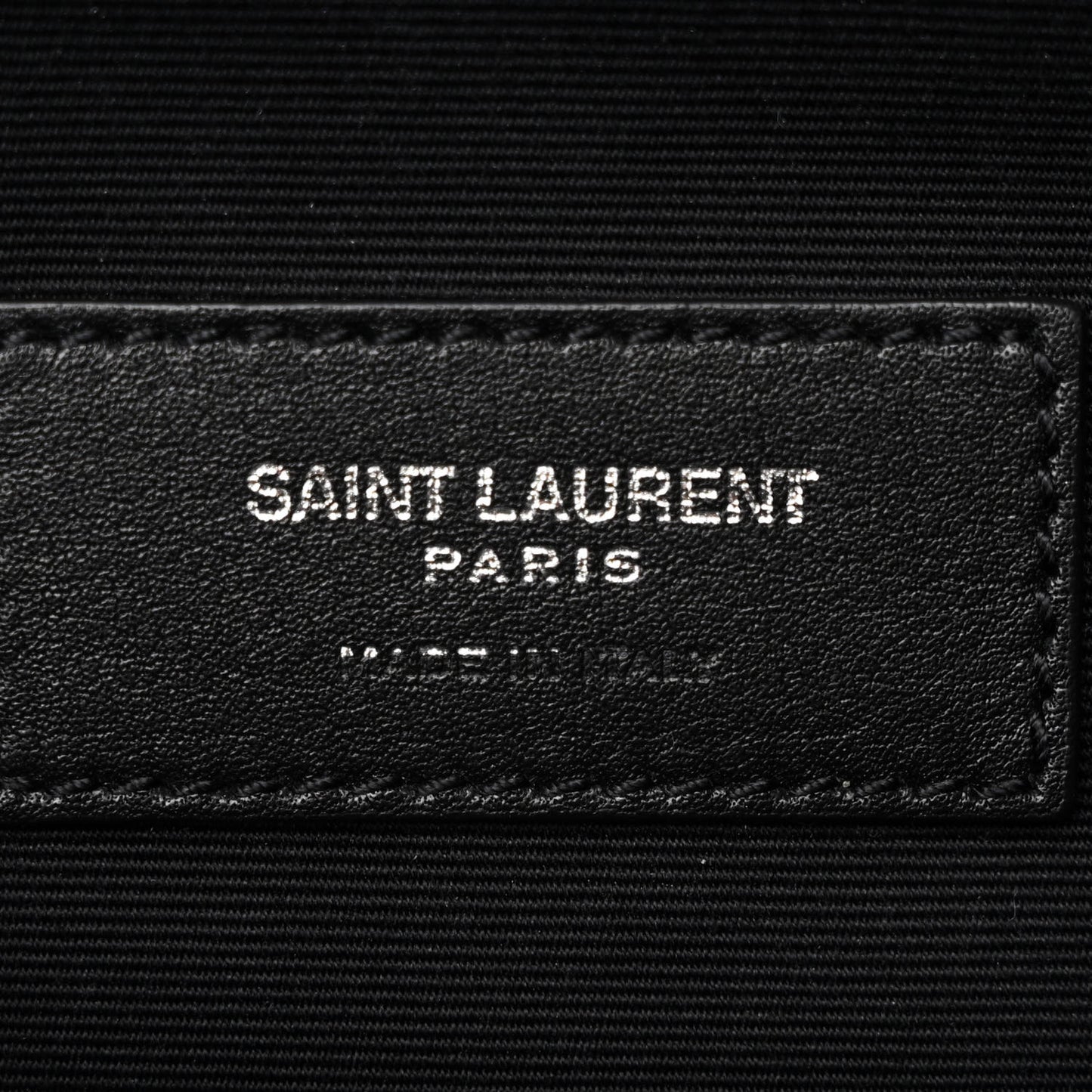 Lambskin Monogram Belt Bag Black