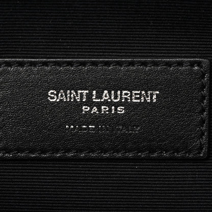 Saint Laurent Lambskin Monogram Belt Bag Black 6 of 10