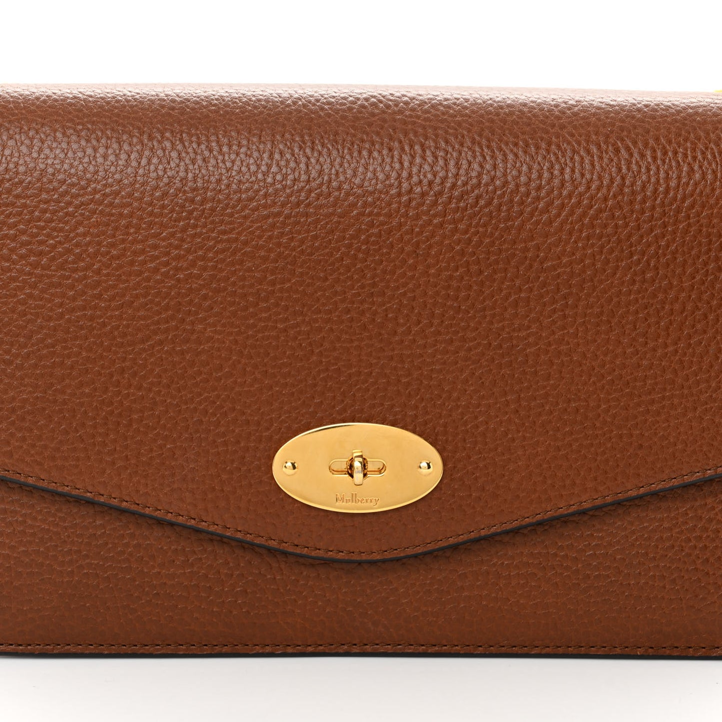 Small Classic Grain Calfskin Medium Darley Oak