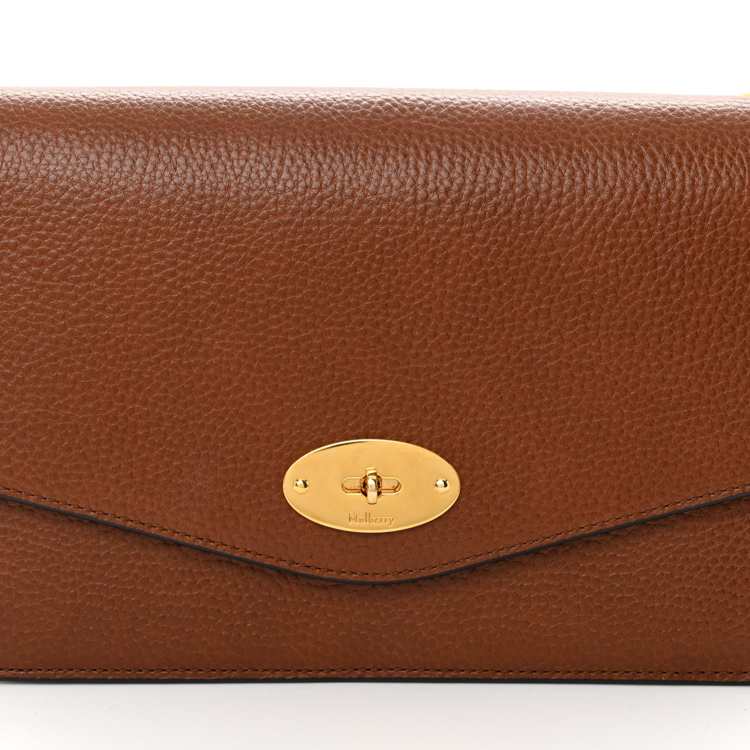 Mulberry Small Classic Grain Calfskin Medium Darley Oak 8 of 12