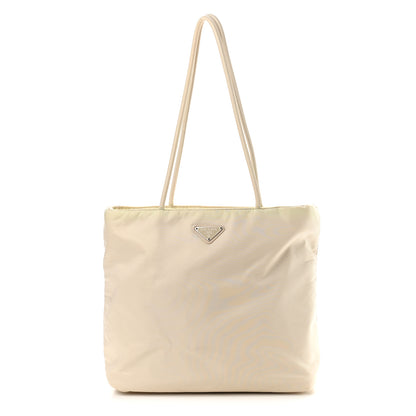 Prada Tessuto Nylon Tote Light Beige 1 of 11