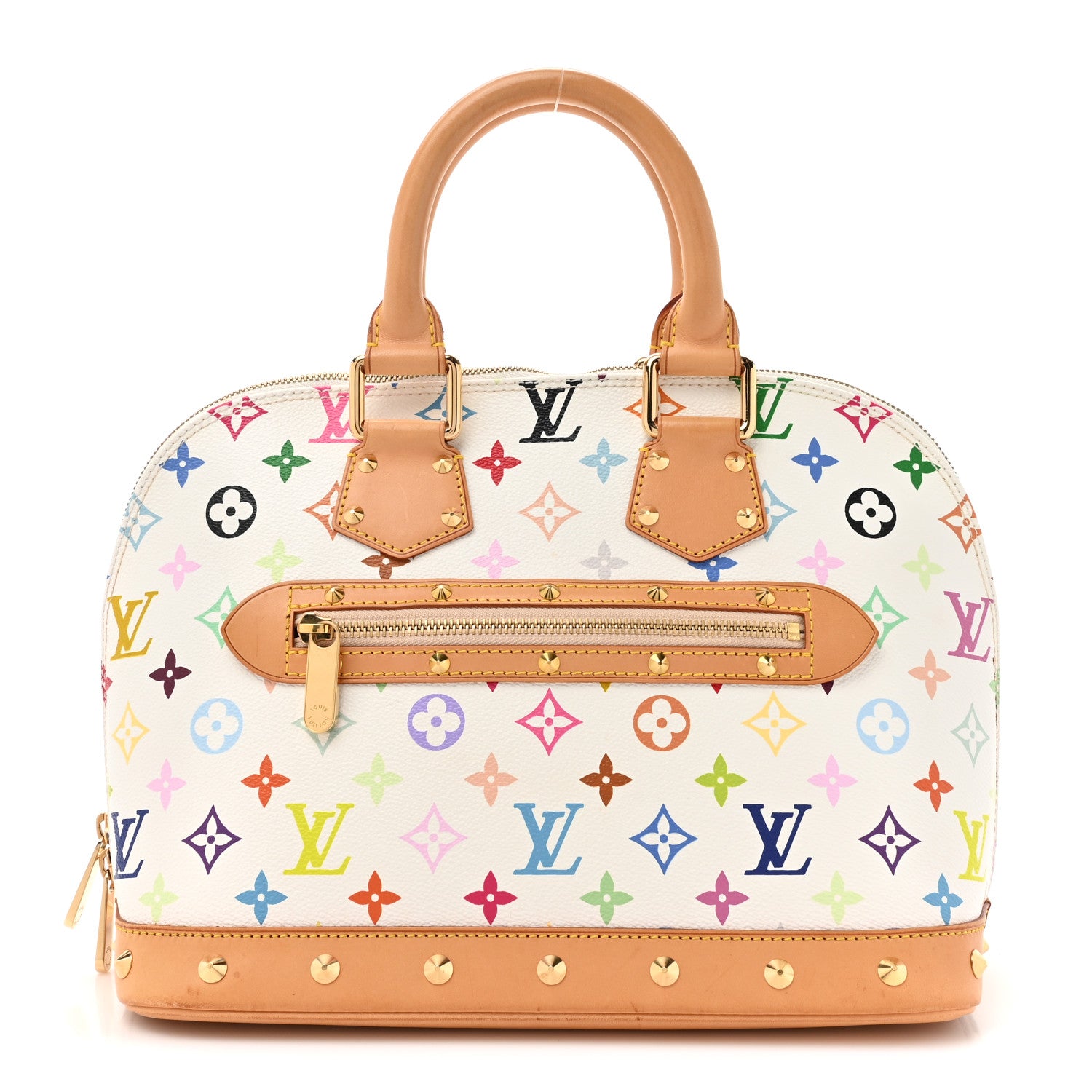 Louis Vuitton Monogram Multicolor Alma White 1 of 17