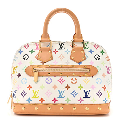 Louis Vuitton Monogram Multicolor Alma White 1 of 17