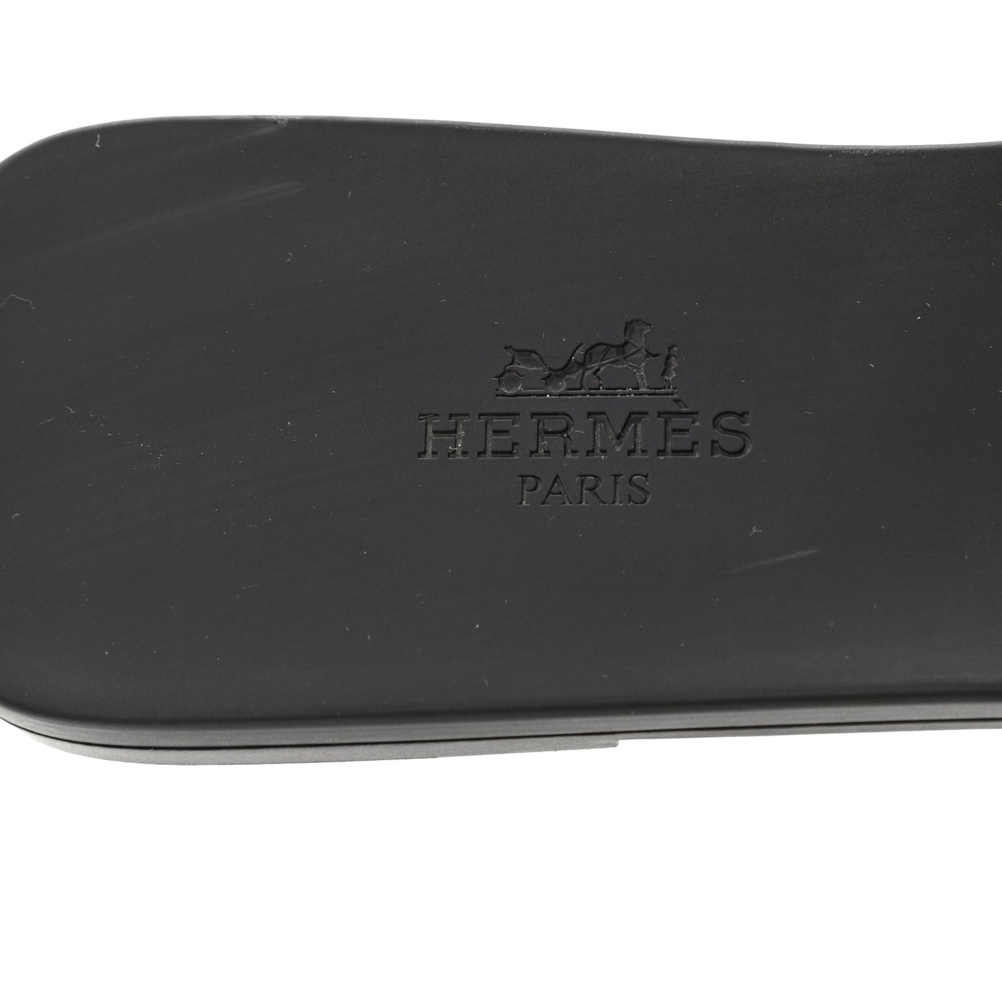 Rubber Aloha Sandals 39 Black
