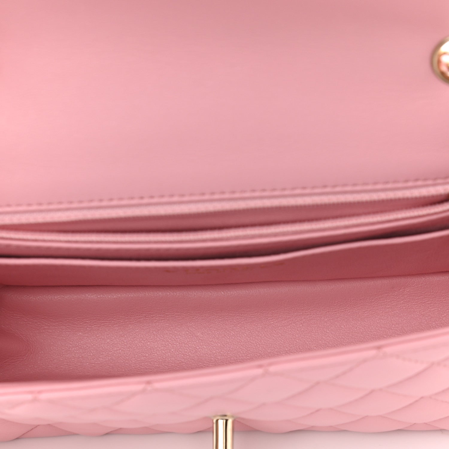 Chanel Lambskin Quilted Mini Rectangular Flap Light Pink 5 of 10