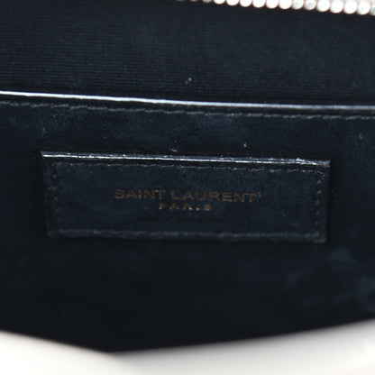 Saint Laurent Shiny Calfskin Small Uptown Tote Crema Soft 6 of 11