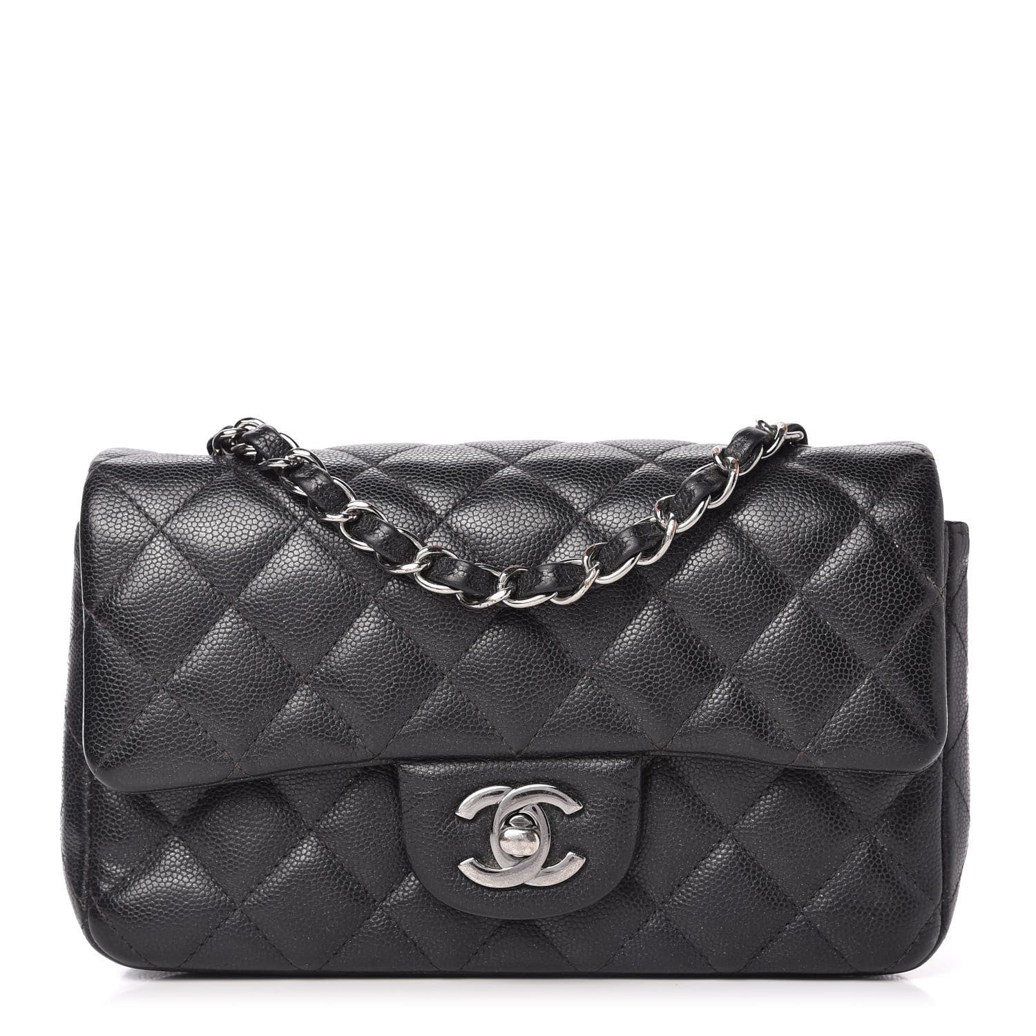Chanel Caviar Quilted Mini Rectangular Flap Black 1 of 10
