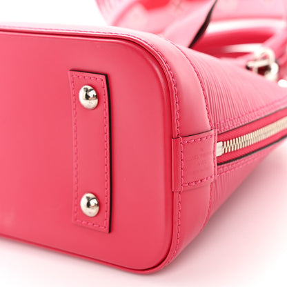 Louis Vuitton Epi Jacquard Alma BB Rose Pondicherry 9 of 9