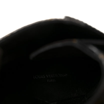 Louis Vuitton Patent Calfskin Monogram Star Trail Ankle Boots 39 Black 8 of 8