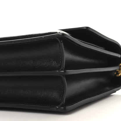 Saint Laurent Calfskin Medium Monogram Sunset Black 9 of 9
