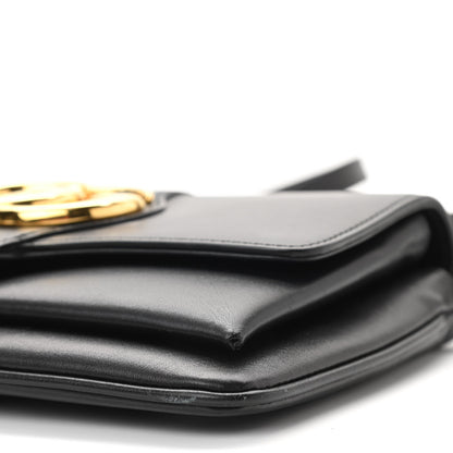Gucci Vitello Palmellato Lux Small Arli Flap Shoulder Bag Black 10 of 10