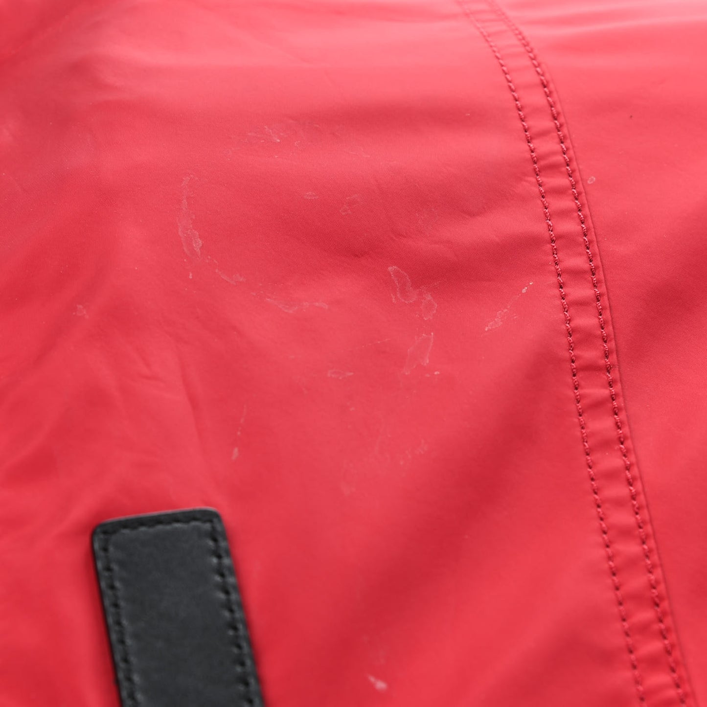 Nylon Small Buckleigh Packable Tote Red