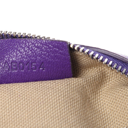 Givenchy Sugar Goatskin Pandora Wristlet Purple 6 of 7