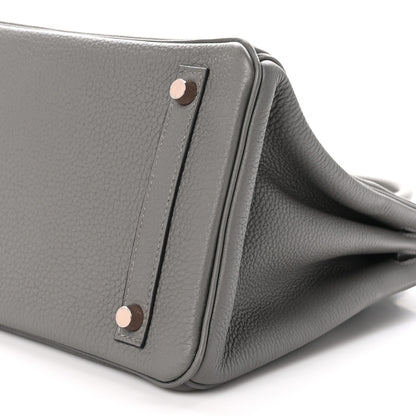 Hermes Togo Birkin 30 Gris Meyer 10 of 11