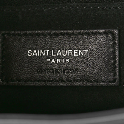 Saint Laurent Smooth Calfskin Le 5 A 7 Hobo Black 6 of 10