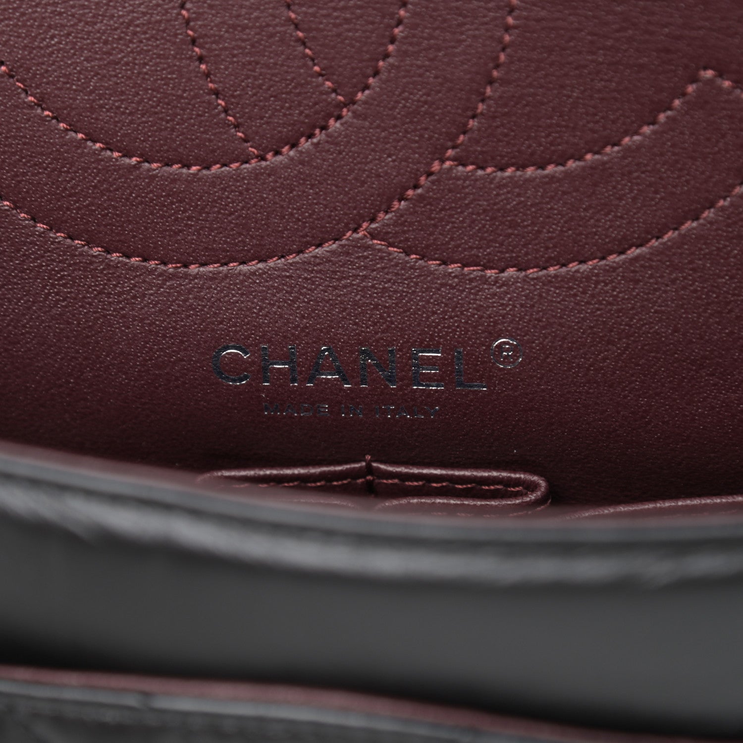 Chanel Aged Calfskin Chevron Quilted 2.55 Reissue 225 Flap So Black 6 of 10