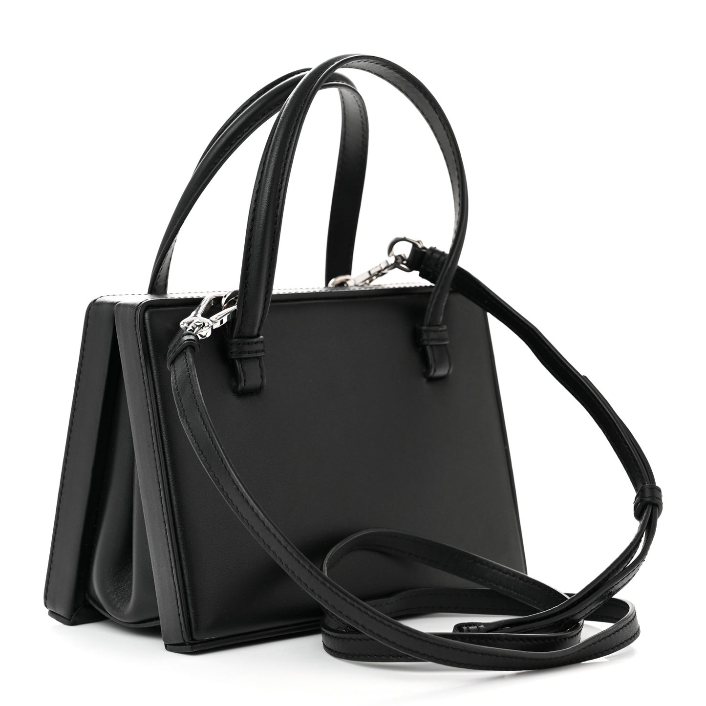 Calfskin Small Postal Bag Black