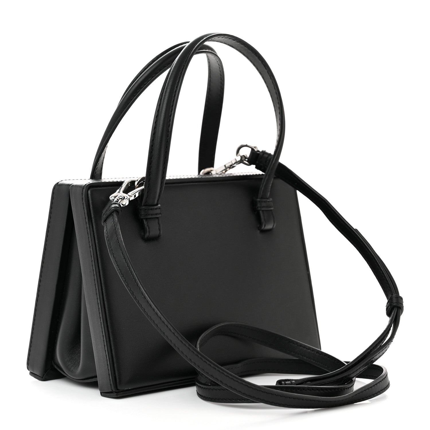 Loewe Calfskin Small Postal Bag Black 3 of 10