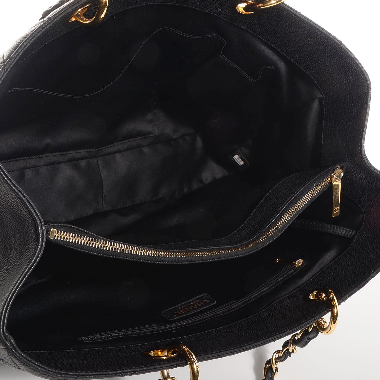 Chanel Caviar XL Grand Shopping Tote GST Black 5 of 7