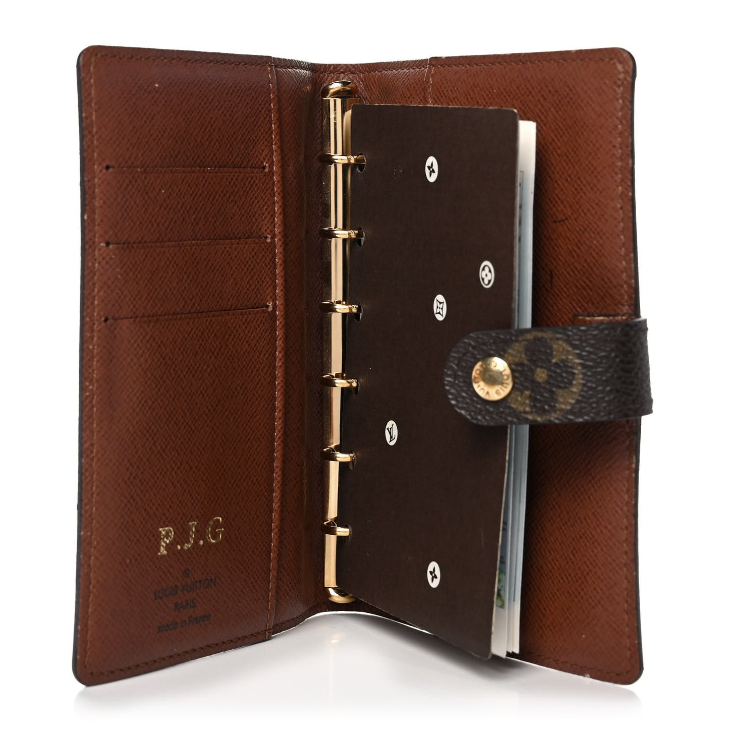 Monogram Small Ring Agenda Cover
