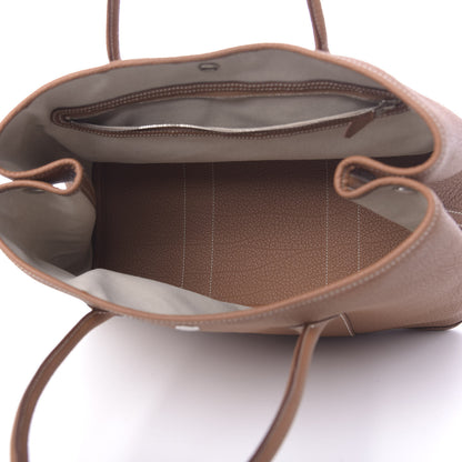 Hermes Vache Country Garden Pouch 36 MM Gold 5 of 11