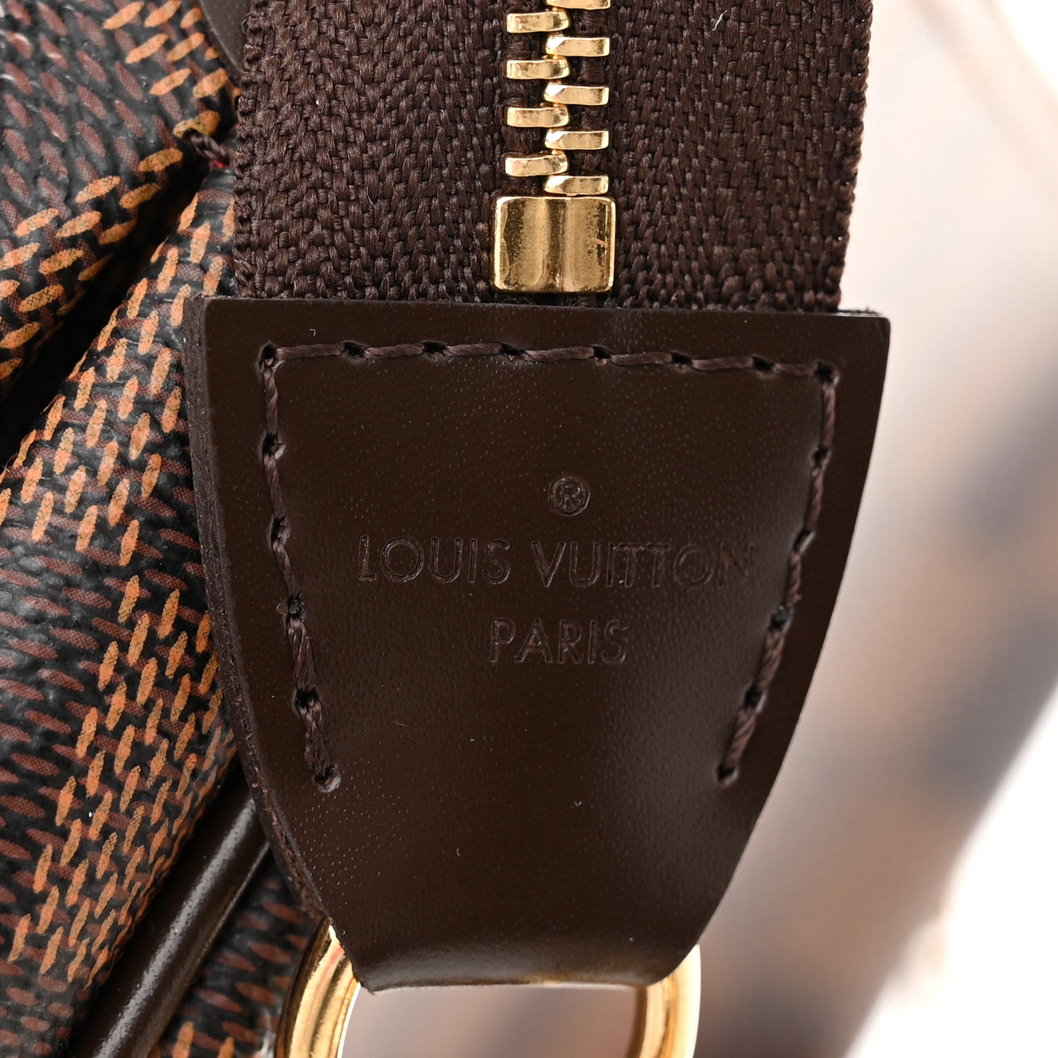 Louis Vuitton Damier Ebene Eva Clutch 10 of 10