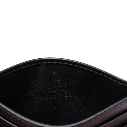 Gucci Calfskin Matelasse GG Marmont Card Holder Black 8 of 11