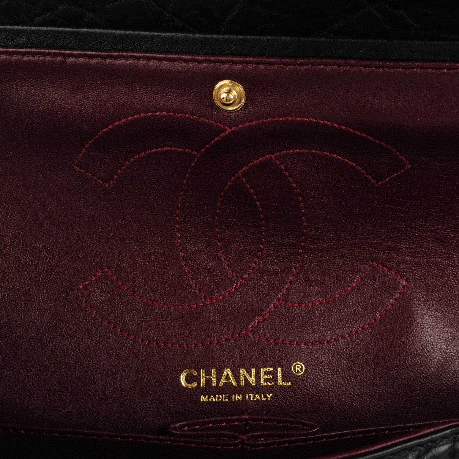 Chanel Aged Calfskin Quilted 2.55 Reissue 226 Flap Black 6 of 7