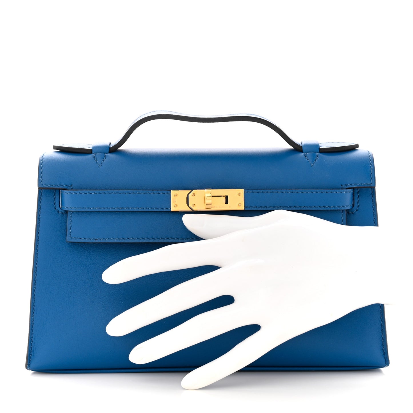 Swift Kelly Pochette Clutch Bleu France