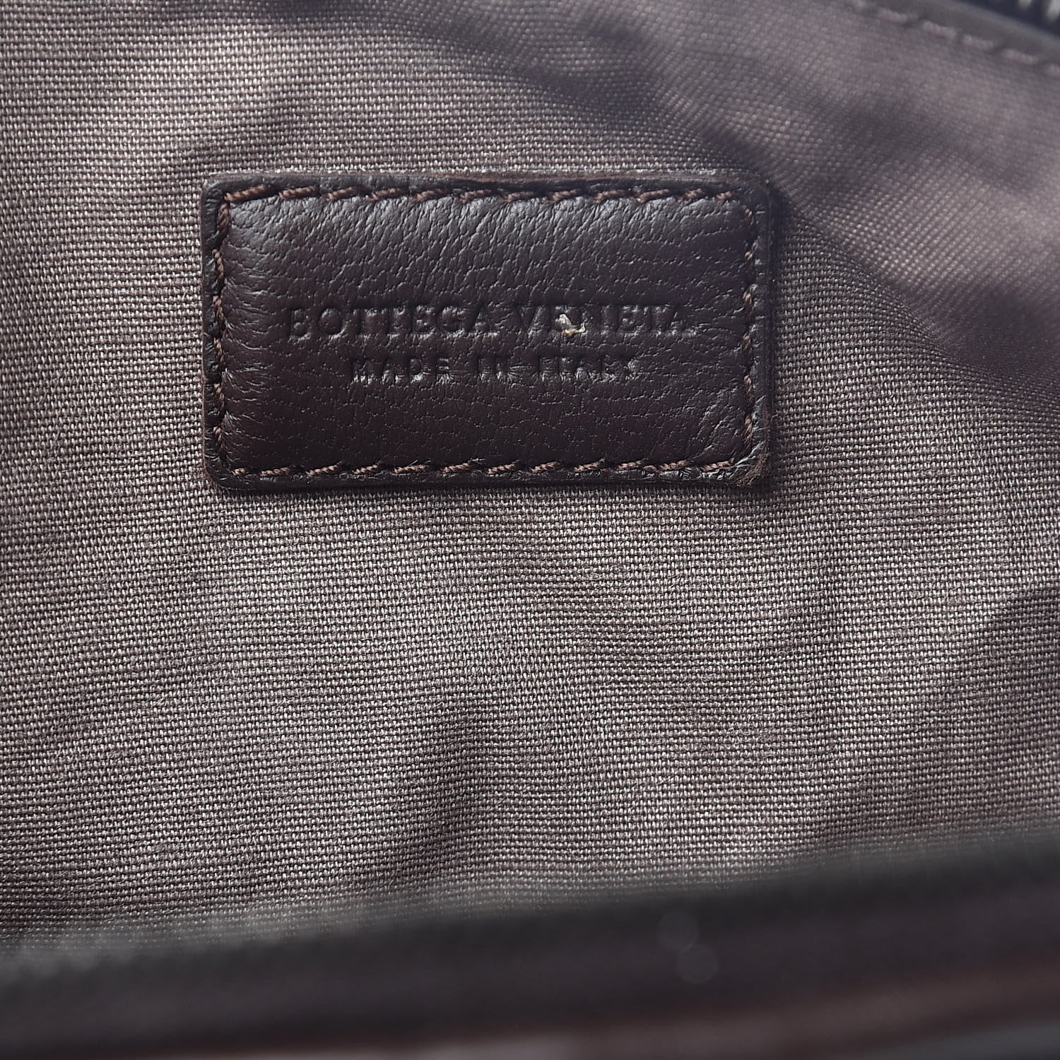 Bottega Veneta Nappa Intrecciato Cosmetic Pouch Ebano 6 of 7