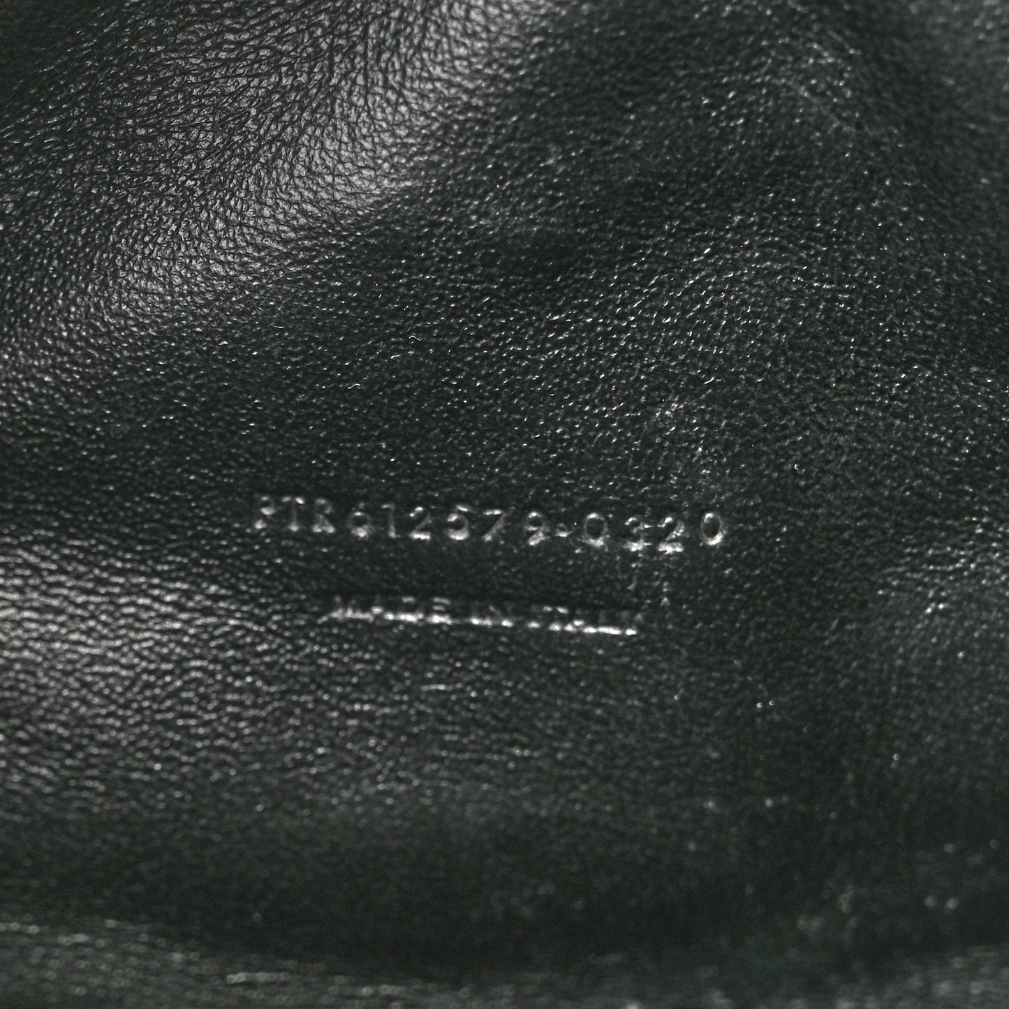 Grain De Poudre Matelasse Monogram Mini Lou Camera Bag Black