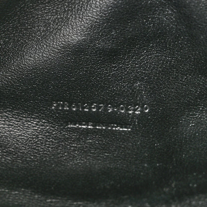 Saint Laurent Grain De Poudre Matelasse Monogram Mini Lou Camera Bag Black 7 of 12