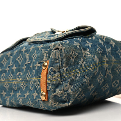 Louis Vuitton Denim Baggy GM Blue 10 of 14