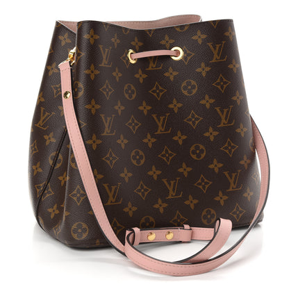 Louis Vuitton Monogram Neonoe MM Rose Poudre 3 of 9