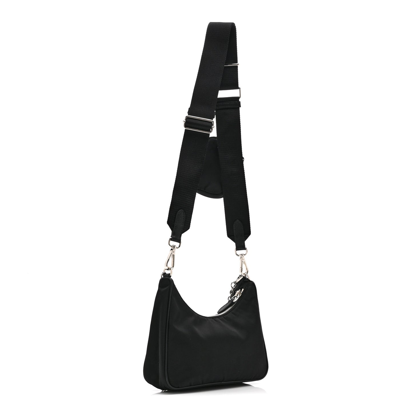 Nylon Re-Edition 2005 Shoulder Bag Black