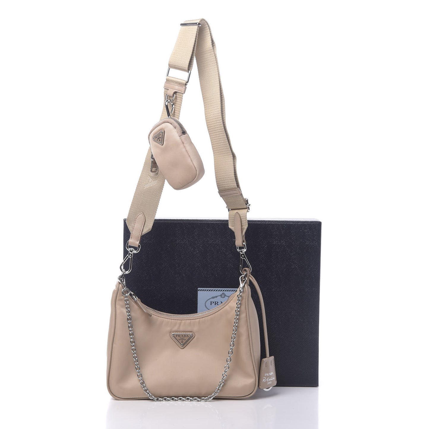 Nylon Re-Edition 2005 Shoulder Bag Cammeo
