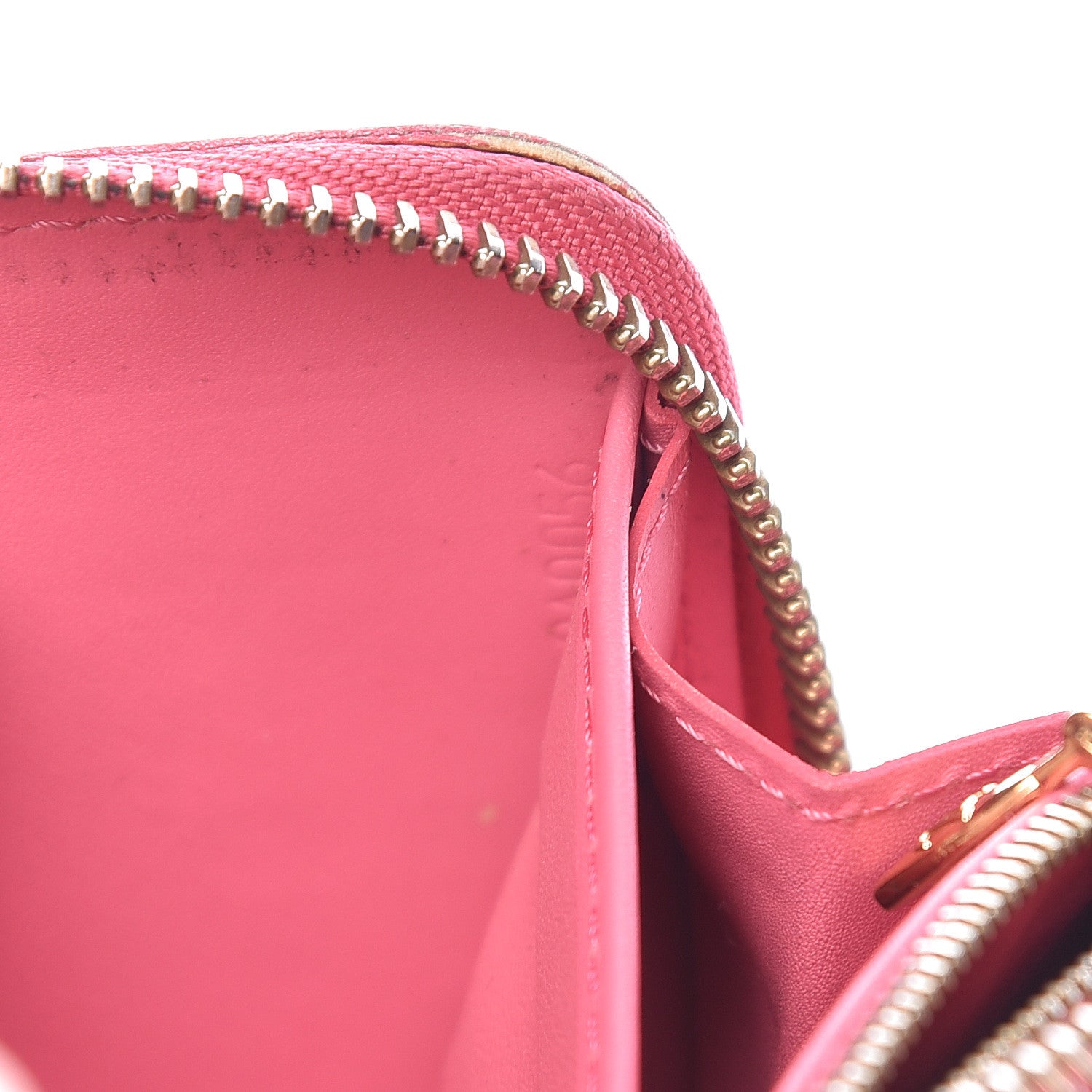Louis Vuitton Vernis Zippy Wallet Framboise 8 of 13