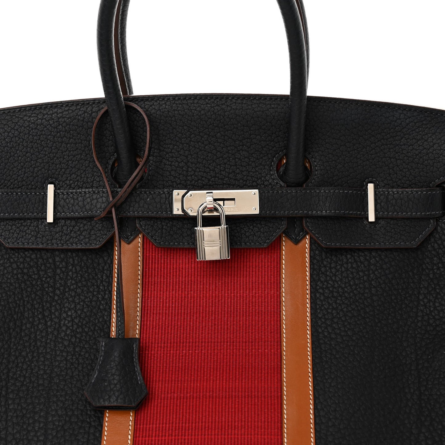 Fjord Barenia Crinoline Club Birkin 35 Bleu Indigo