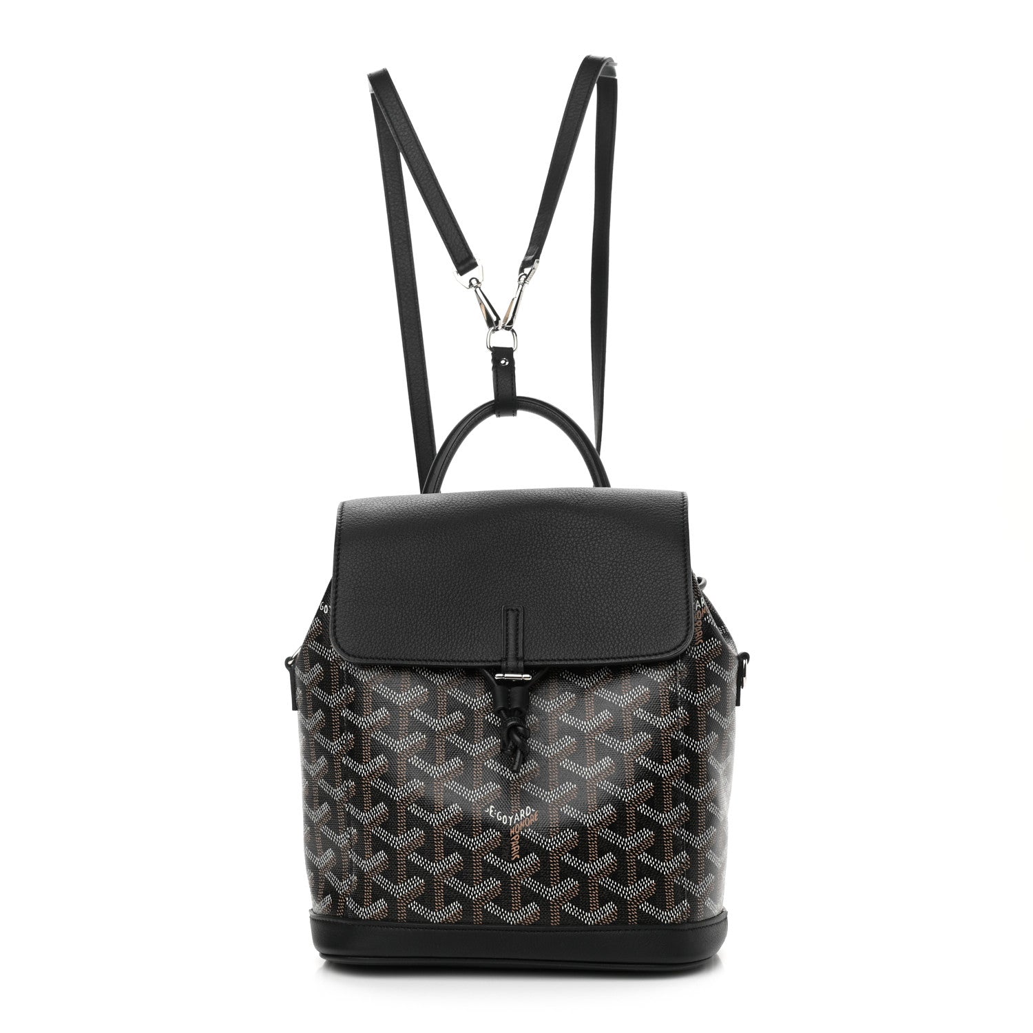 Goyard Goyardine Calfskin Mini Alpin Backpack Black 1 of 8