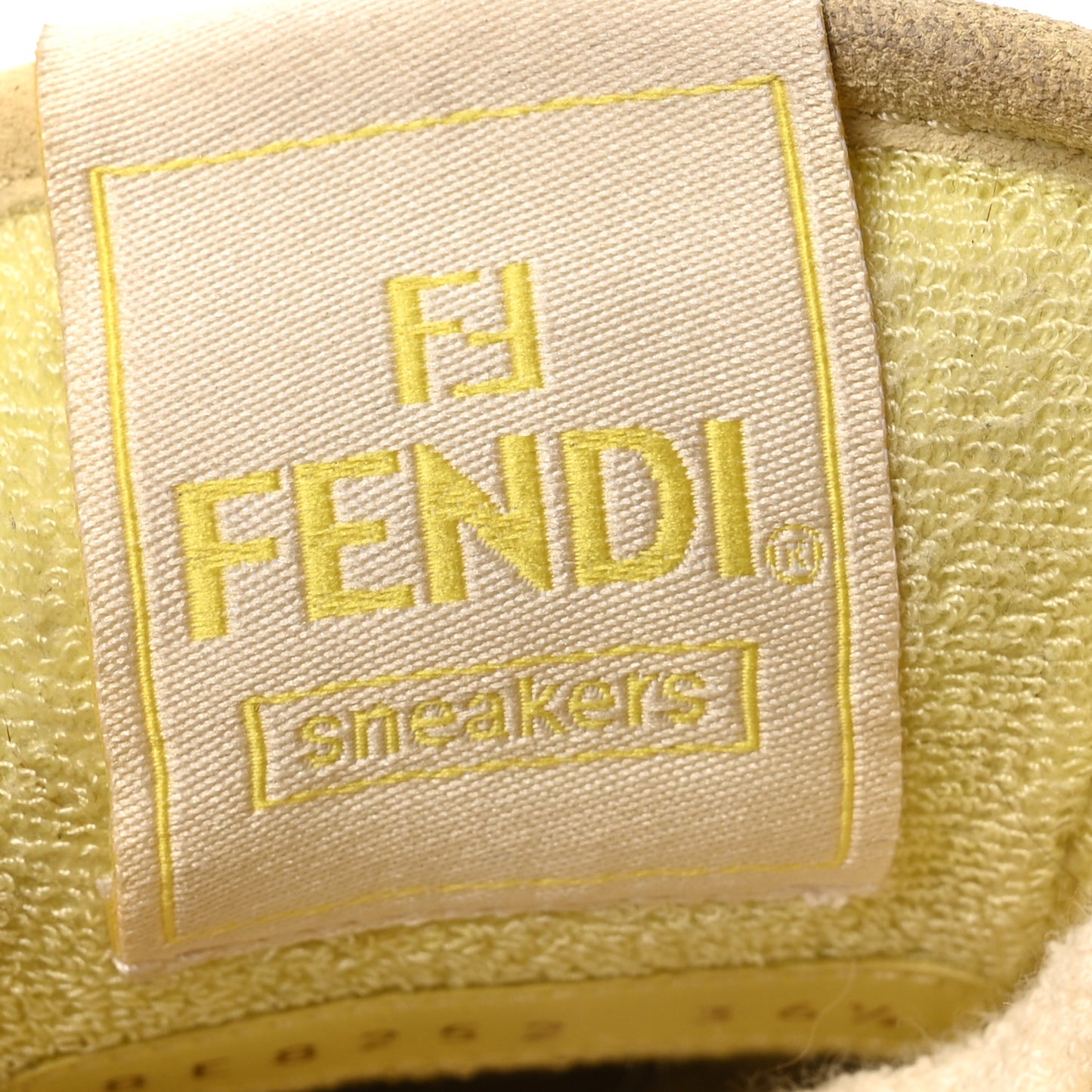 Suede Vitello Fendi Match Low Top Sneakers 36.5 Straw Azzurro Poison Connecticut