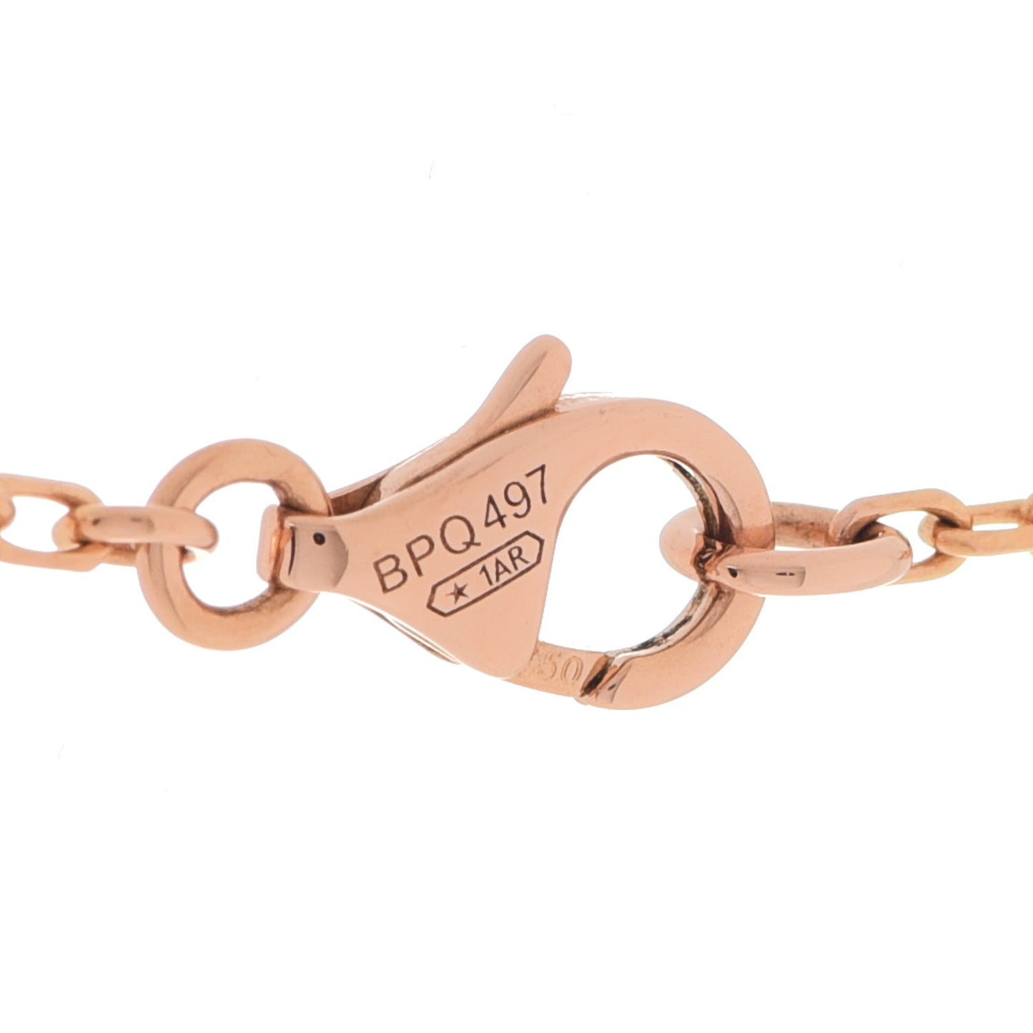 18K Pink White Yellow Gold Diamond Trinity Pendant Necklace