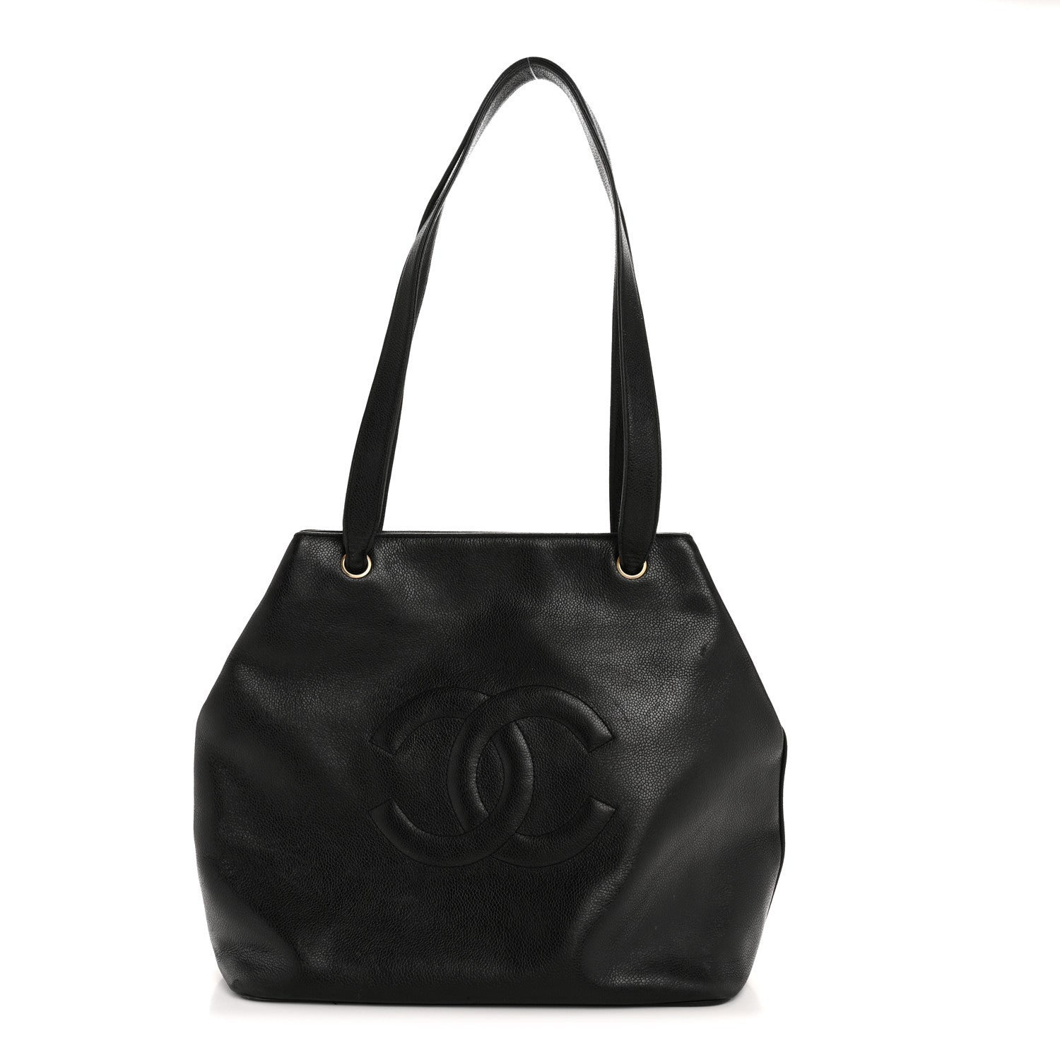 Chanel Caviar CC Timeless Tote Black 1 of 16