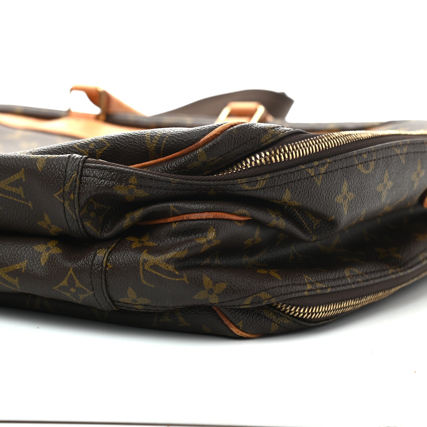 Louis Vuitton Monogram Alize 2 Compartment Luggage Travel Bag 7 of 19